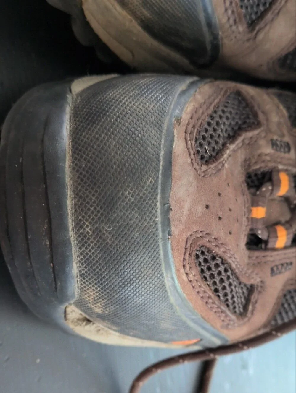 Vasque Men's Brown and Orange Hiking Boots